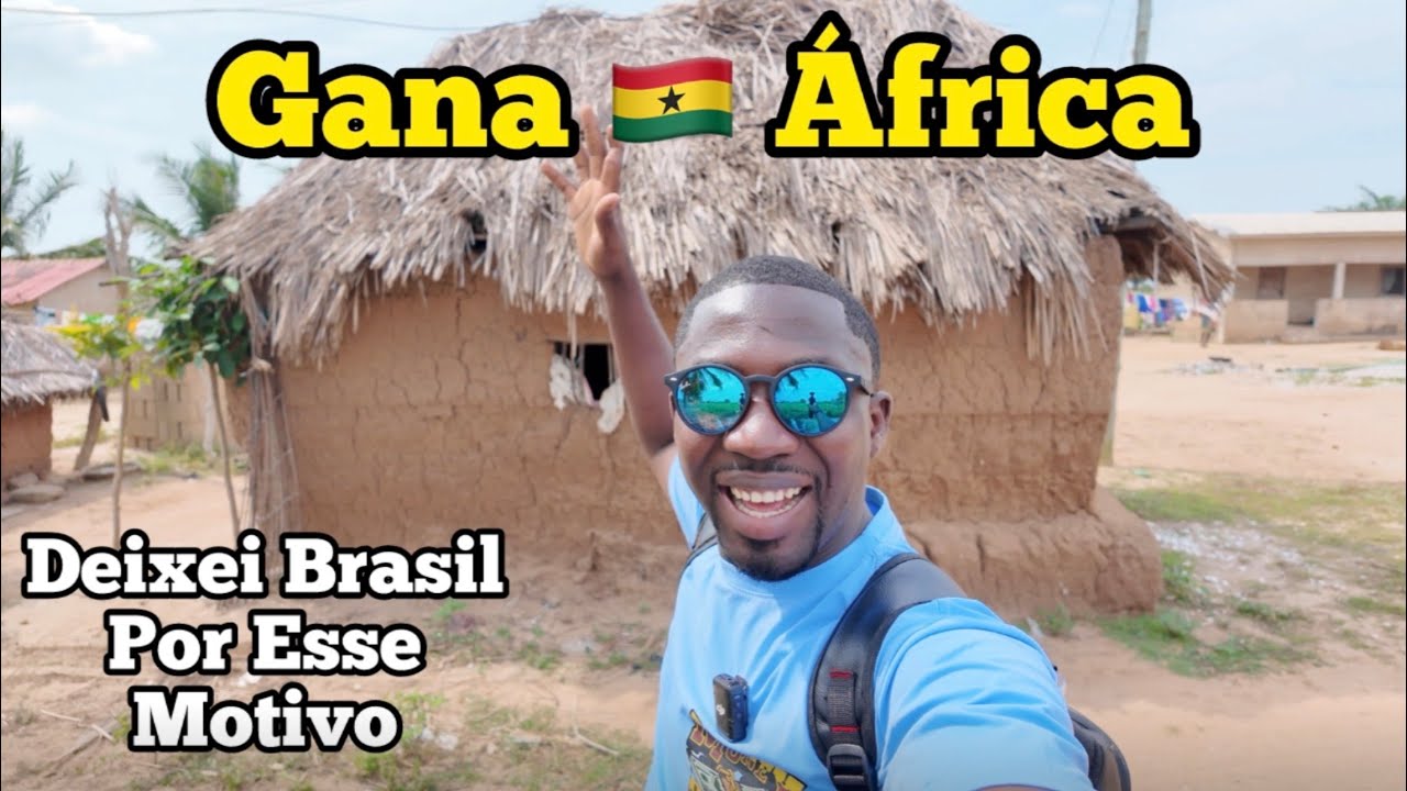 Deixei o Brasil Para Trabalhar na África! Hoje Criamos Porcos, Cabras e Peixes em Gana 🇬🇭