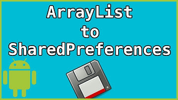 How to Save an ArrayList of Custom Objects to SharedPreferences with Gson - Android Studio Tutorial