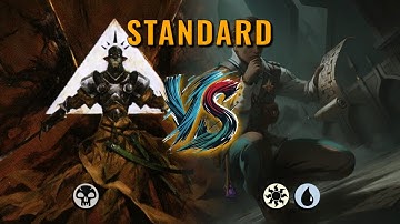 MTG Standard - Mono Black Midrange by Numbskull VS Azorius Aggro by LordNimidon
