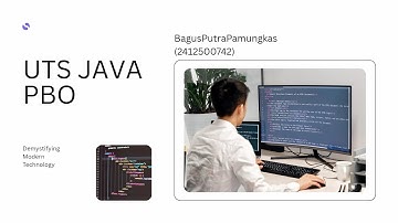 UTS Pemrograman Berorientasi Objek BagusPutraPamungkas(2412500742)