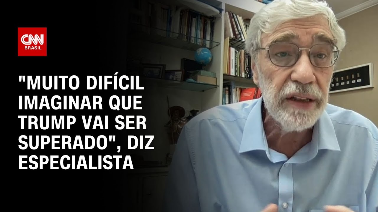 "Muito difícil imaginar que Trump vai ser superado", diz especialista | AGORA CNN