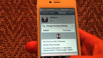 Install Siri On iPhone 4/Older iDevices (No Cahce Yet)