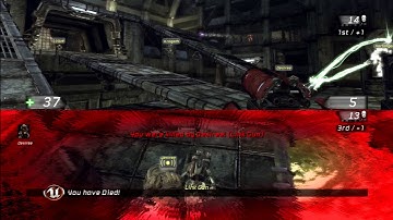 Unreal Tournament 3 (ps3) 2 player deathmatch part 4: Deck