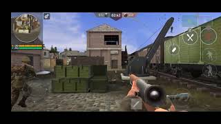 WORLD WAR 2 BATTLE COMBAT | SNIPER GAMEPLAY | STATION TEAMDEATHMATCH @worldwarsoldierpkd screenshot 4