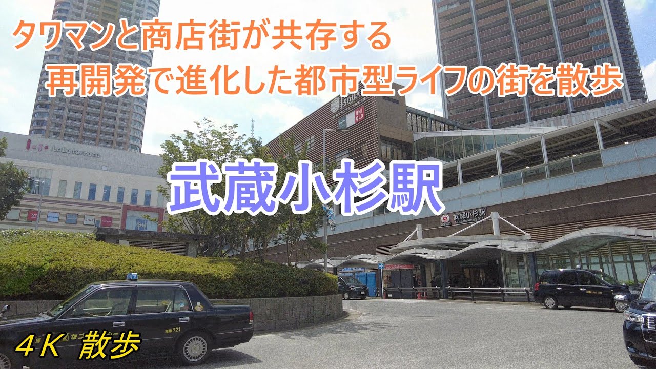 住みたい街ランキング常連、タワマンと商店街が共存する街【武蔵小杉駅】散歩