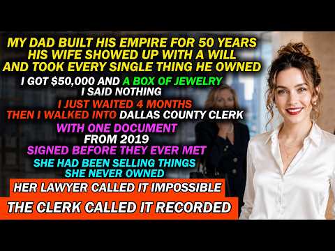My Stepmom Inherited Dad's $50M Empire — The Trust He Signed in 2019 Said Otherwise