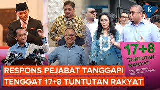 Deadline 17 8 Tuntutan Rakyat Jatuh Hari Ini, Begini Respons Sejumlah Pejabat
