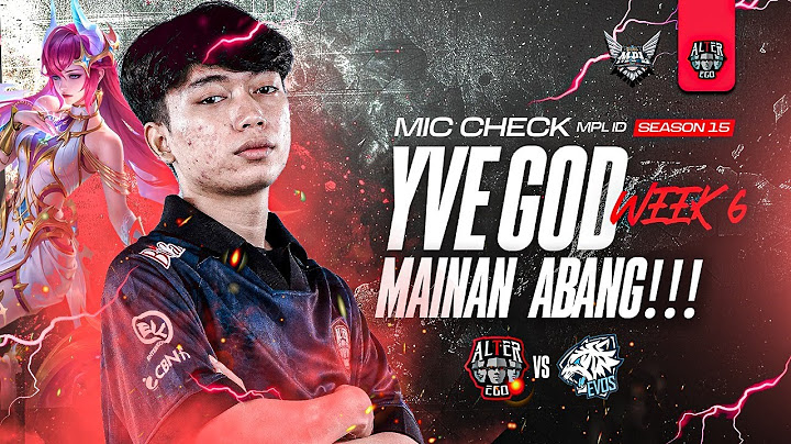 MIC CHECK EVOS VS ALTER EGO MPL ID SEASON 15 WEEK 6
