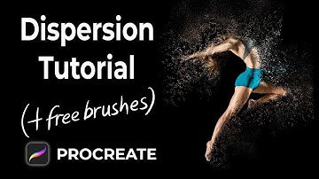 Dispersion Tutorial in Procreate (+free brushes)