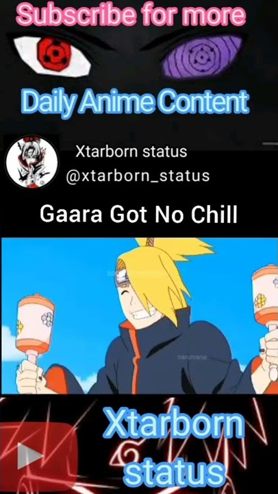 Gaara Got No Chill || Deidera Funny Moments || Filler Are Funny || Naruto Shippuden