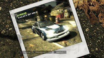 A perfect NFS world loop with BMW M3 GTR !!!