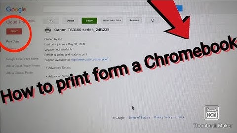 How to print from a Chromebook (2020)