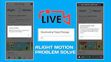 Alight Motion Problem solve | Sign in To Download The Project Error #4102 Fix | #yashbhadange