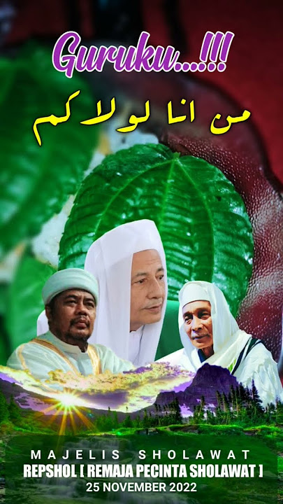 Murobbi Cahaya Ilahi Guruku Semua #shorts #sholawat #habib