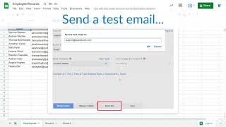 Mail Merge to Emails from Google Sheets using Quicklution's Mail Merge add-on