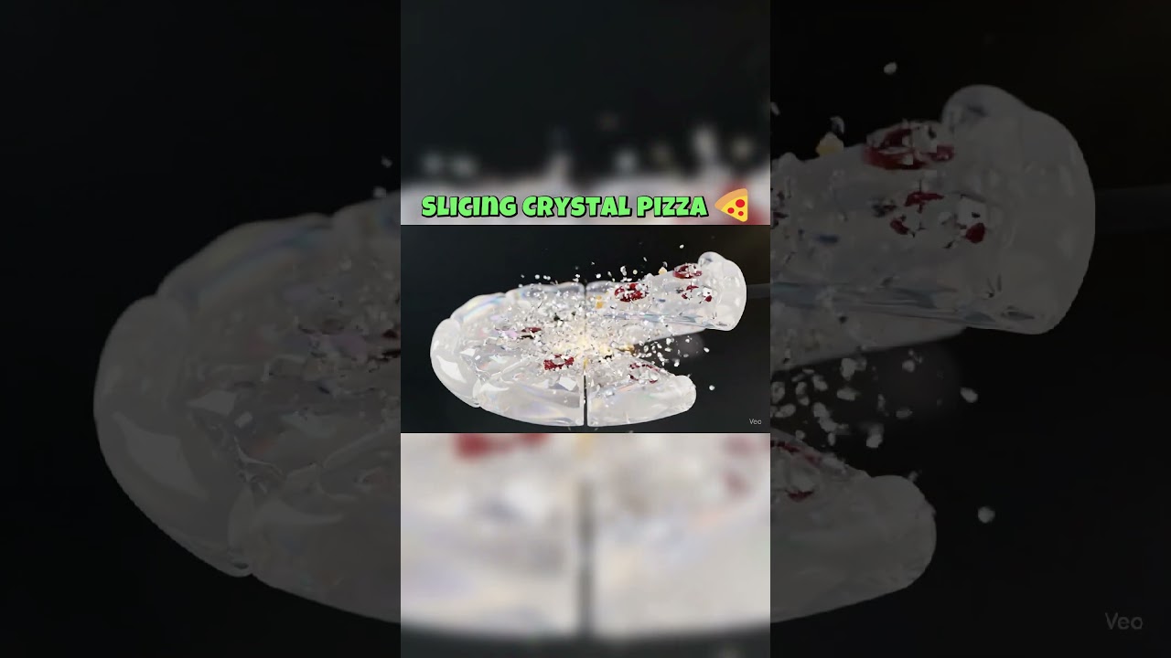 Slicing Crystal Pizza 🍕