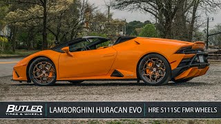 Lamborghini Huracan Evo Spyder 21In Hre S111Sc Fmr Wheels Butler Tire