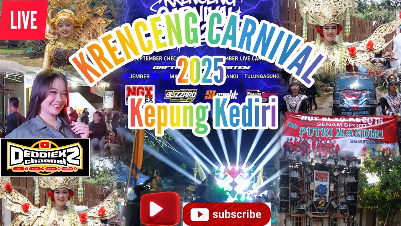 LIVE.. KARNAVAL KRENCENG KEPUNG KEDIRI 2025