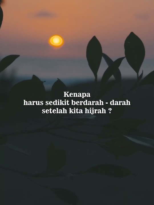 Alasan Mengapa Kita Diuji Setelah Hijrah | Ust. Hanan Attaki