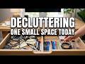 Stop Overwhelming Stress by Decluttering One Small Space Today