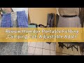 Review Homdox Portable Folding Camping Cot, Adjustable Adults Reclining Chaise with Pillow, Outdoor