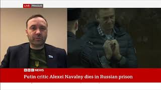 BBC World News - Ilya Ponomarev speaks about Alexei Navalny's death in Russia, February 16, 2024