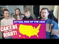 New zealand family reacts to how big is the usa actually