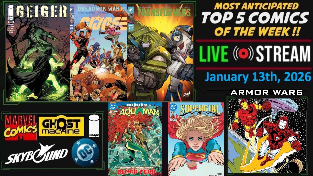 🔴Top 5 MUST PULL Comic Books Dropping This Week That You NEED to Read!💥
