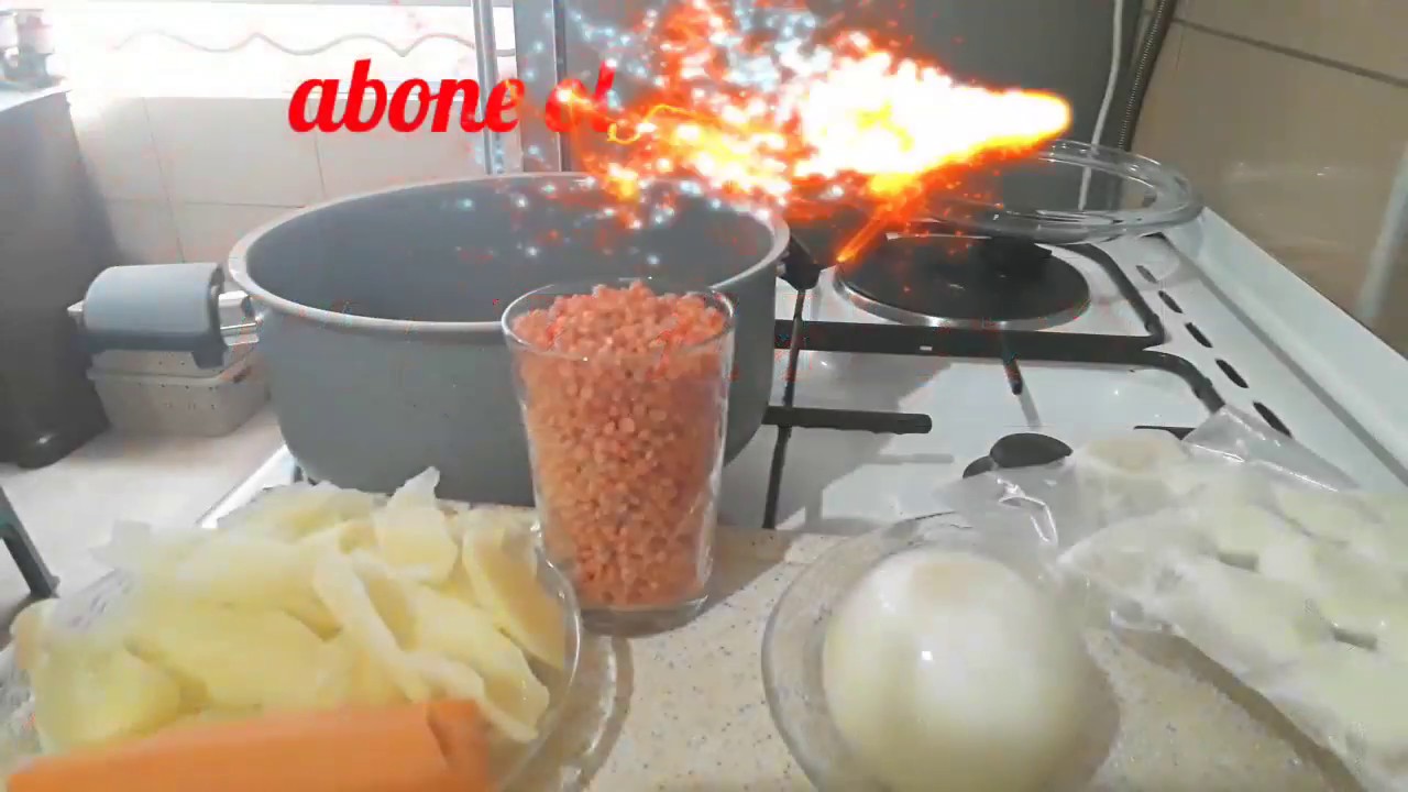 Mercimek Çorbası Süzme Videosu Mercimek Çorbası Süzme Videosu