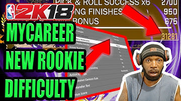 NBA 2K18 MYCAREER EASIEST DIFFICULTY TO GRIND BADGES AND GET TO 99 | GET 32K+ REP EACH GAME