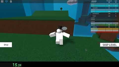 ROBLOX Speed Run 4 - Level 1 Shortcut Done Fast