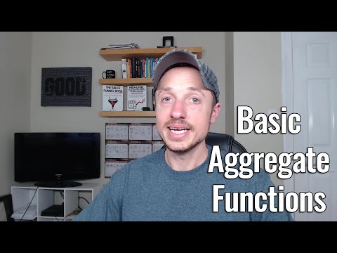 Video: Wat is een aggregatiefunctie in SQL?