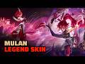 MULAN LEGEND - VALENTINE | SKIN SHOWCASE - HONOR OF KINGS