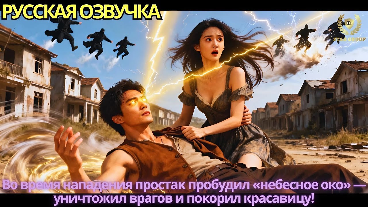 Во время нападения простак пробудил «небесное око» — уничтожил врагов и покорил красавицу!