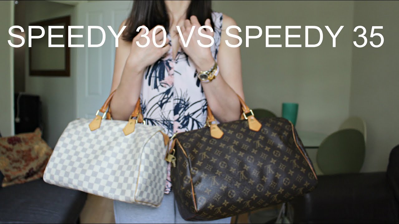 louis vuitton speedy 35 tragebild