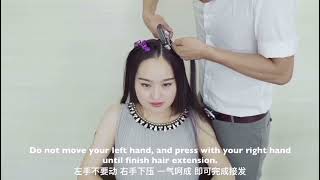 Latest new 6D second generation hair extension technology?