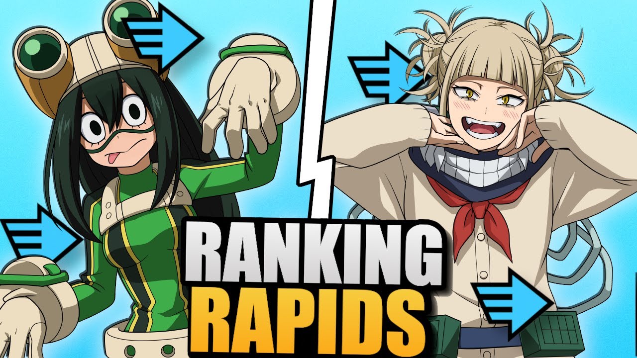 Ranking Every Rapid Character in My Hero Ultra Rumble (Worst to Best)