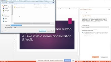 Turn your Office Mix into a Video