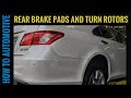 How to Replace the Rear Brake Pads and Turn Rotors On a 2008 Lexus ES350