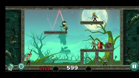 Stupid Zombies Gameplay - Chapter 1 ,Stage 1 ( 12 ),,. How to play Games .