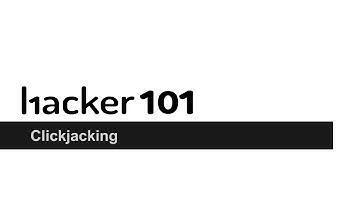 Hacker101 - Clickjacking