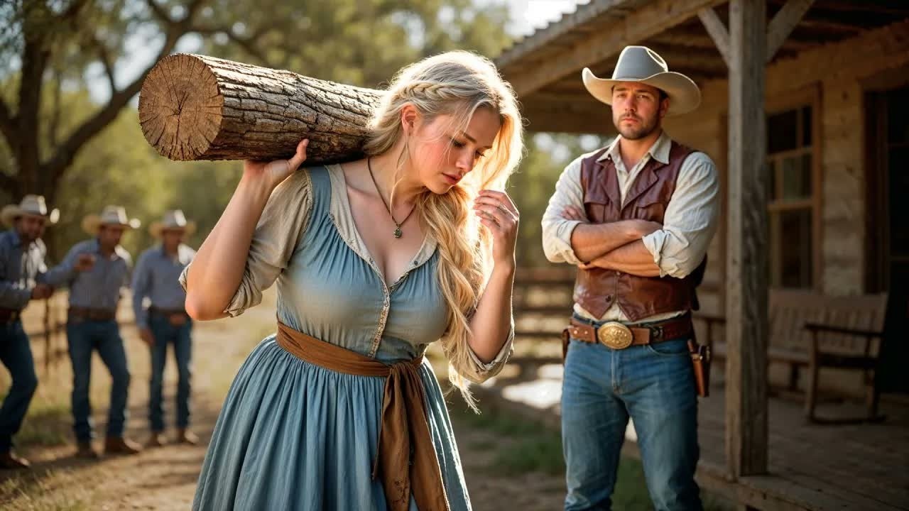 “No One Marries a Fat Widow, Sir…But I Can Work” Said the Widow—The Cowboy’s Reply Broke Her Silence