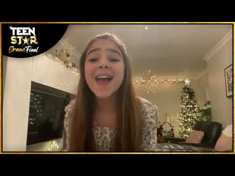 Keira at The Grand Final of The TeenStar 2020 Singing Competition