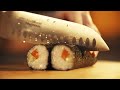 Chopsticks and sushi mat NIKKO
