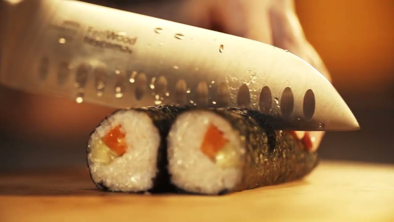 12 Pz Stuoia per Sushi Tappetino in Bambù Naturale per Arrotolare il Sushi 69758
