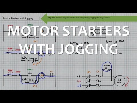 Motor Starters with Jogging (Full Lecture)