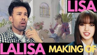 LISA LALISA MAKING FILM REACTION - BEHIND THE SCENES