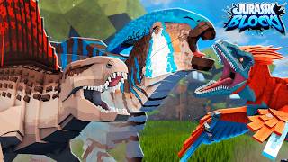 NOVO PARASSAURO, DIMETRODON E PYRORAPTOR REMODEL! DIA E NOITE E MUITO MAIS! | ROBLOX Jurassic Blocky