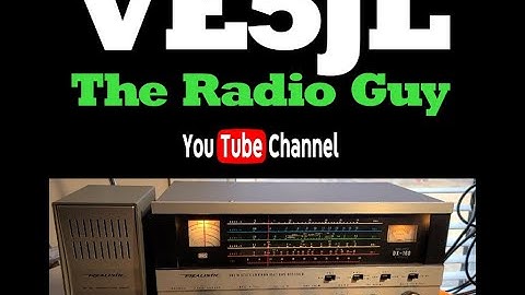 Radio Shack DX-160 SWL Radio Vintage Classic!