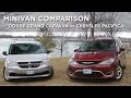 Minivan Comparison | Dodge Grand Caravan vs Chrysler Pacifica | Driving.ca